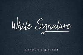 Police White Signature
